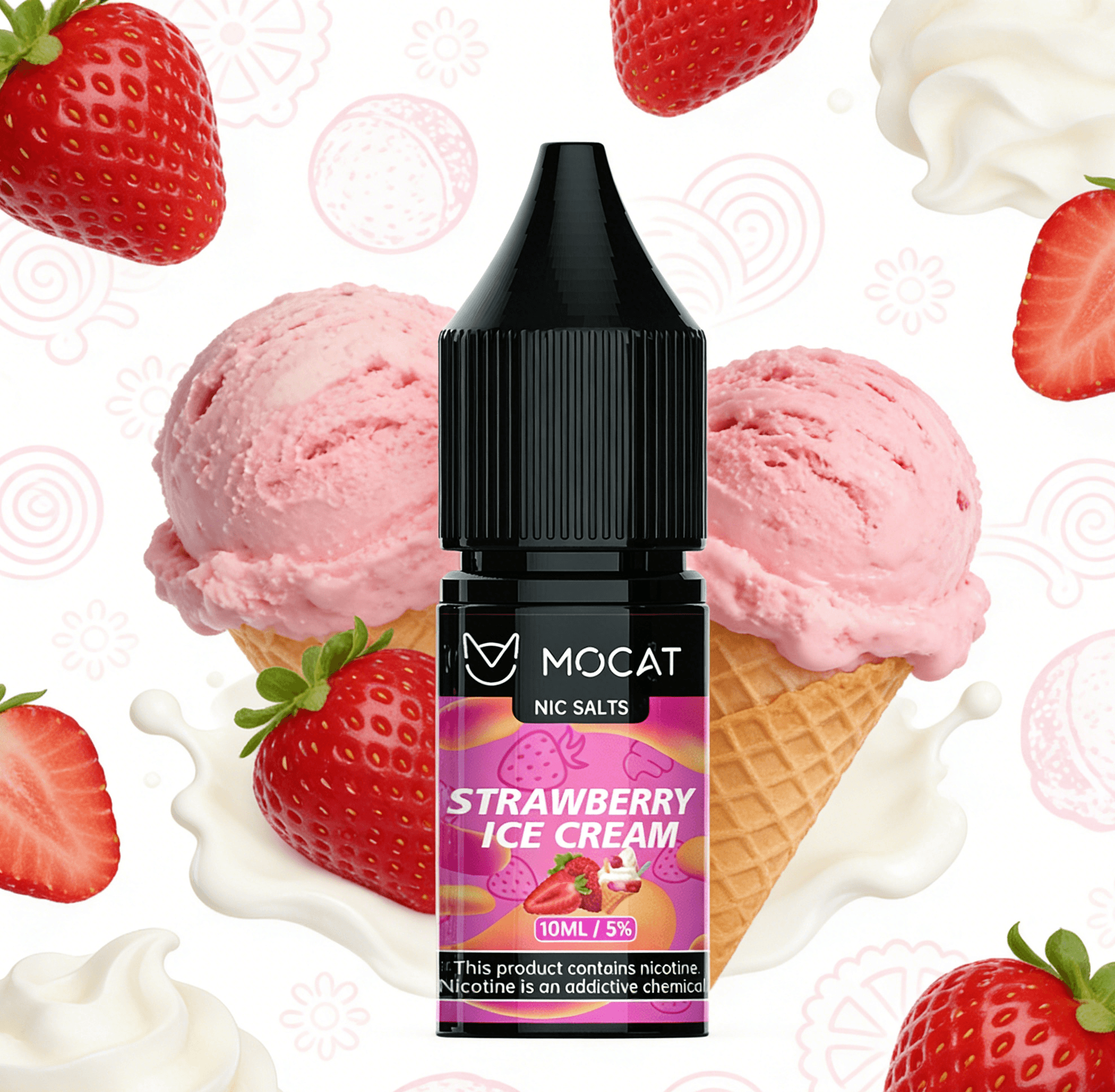 STRAWBERRY ICE CREAM